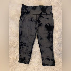 Tie Dye Cropped Lounge Leggings